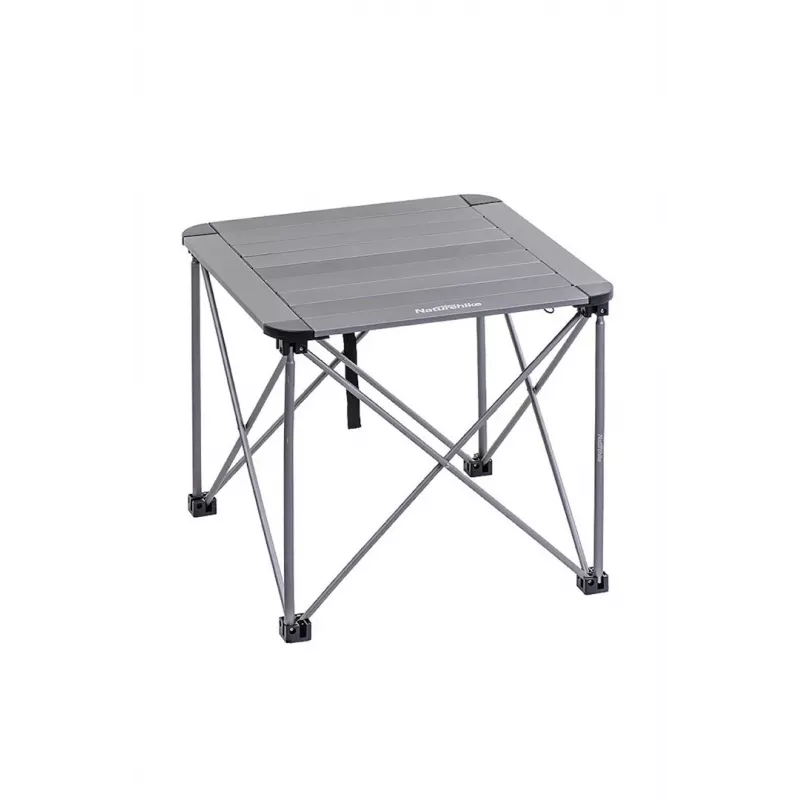 Mesa dobrável Naturehike NH16Z016-S titânio-alumínio — mesa de campismo compacta e portátil