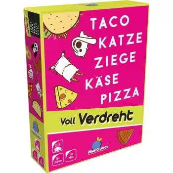 Taco Cat Goat Cheese Pizza: Voll verdreht, jogo de cartas