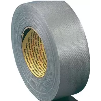 Fita adesiva de tecido 3M XT-0034-0092-3 – 50 m de comprimento, 50 mm de largura, preta