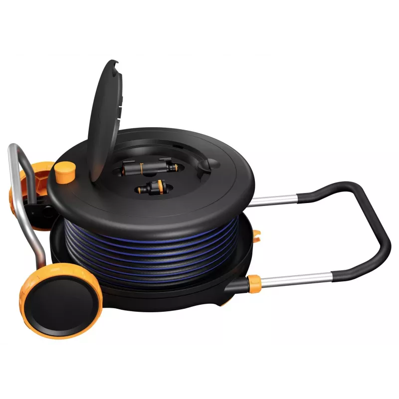 Carro para mangueira Fiskars Comfort L com rodas 30 m 1071670