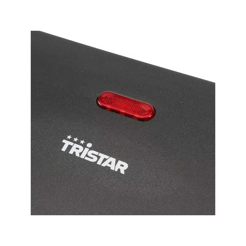 Grelhador de contacto Tristar GR-2650 700W preto aço inoxidável retangular