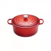 Le Creuset Signature Assadeira redonda 24 cm vermelho cereja (21177240602430)