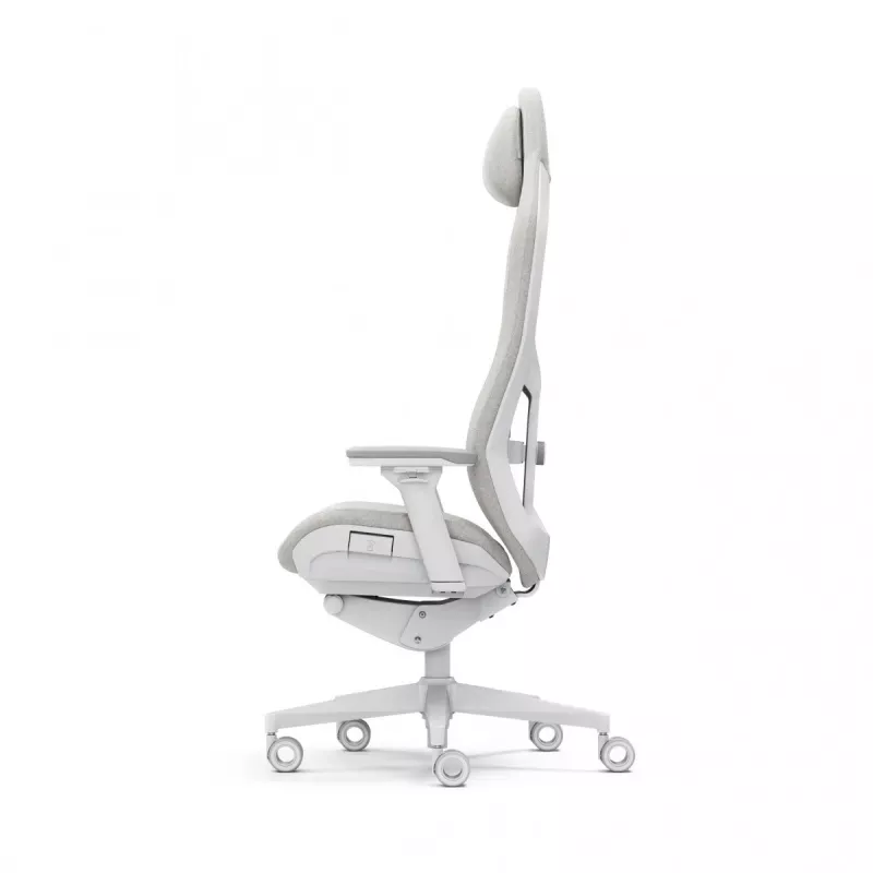 Cadeira gaming Fractal Design FD-CH-RE1F-02 Cadeira gaming para PC assento acolchoado branco