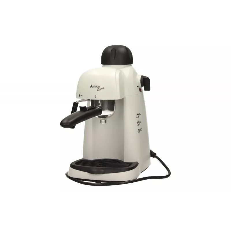 Máquina de café expresso branco-preto CD1011