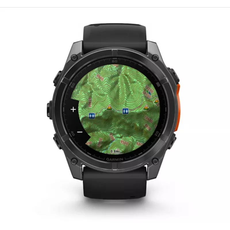 Smartwatch GARMIN Fenix 8 — caixa de titânio 51 mm, AMOLED 1,4