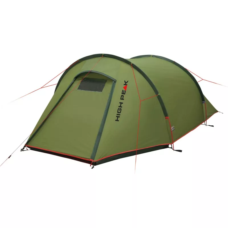 High Peak Kite 2 tenda de cúpula extra leve 2 pessoas verde, vermelho