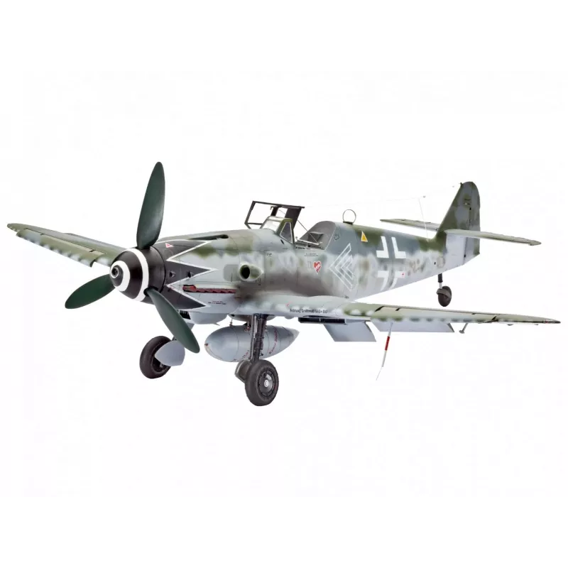 Modelo em plástico avião REVELL Messerschmitt Bf109G-10 Erla escala 1:32