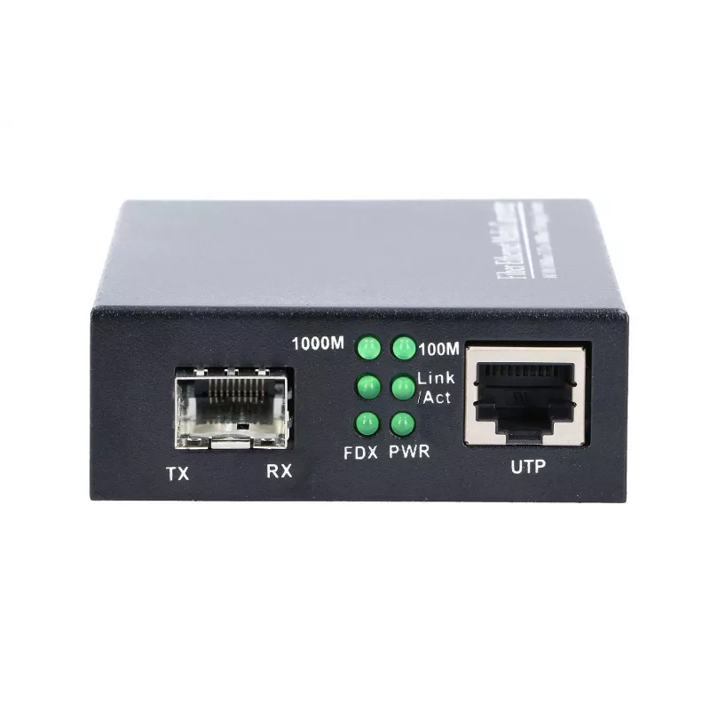Extralink Sedir conversor de meios, 1x SFP, 1x RJ45 1000 Mb/s