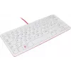 Teclado USB com fio Raspberry PI teclado DE RB-TASTA01W — ligação USB, layout alemão