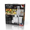 Adler AD 4620 conjunto de varinha mágica, 800 W, 2 velocidades, picador de 450 ml, copo de 750 ml, batedor, branco
