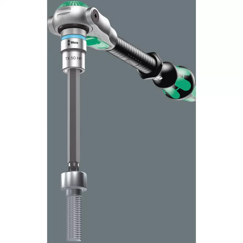 Wera 8767 C TORX HF 3 Zyklop 1/2 polegadas conjunto de chaves de caixa TORX, 9 peças