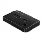 Estação de acoplagem Qoltec 50310 para 2x SSD M.2 SATA NGFF USB Type-C