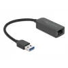 Adaptador USB Type-A macho para LAN 2,5 Gigabit DeLOCK 66646