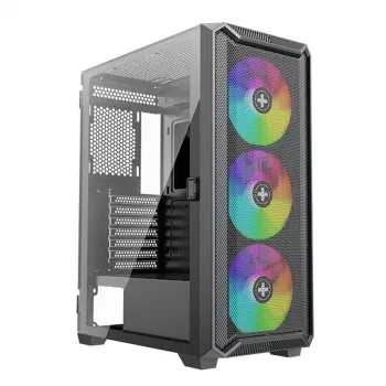 Caixa|XILENCE|ATX/micro ATX/Mini-ITX|preto|Midi Tower|PC|XG161