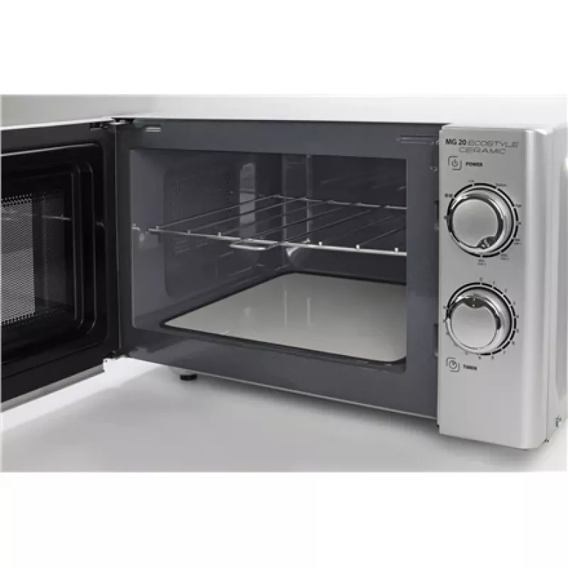 Caso | Ecostyle Ceramic | 03316 | Independente | 700 W | Grelhador | Prateado