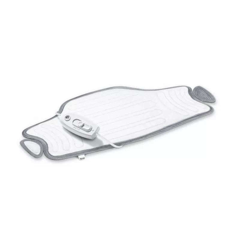 Sanitas SHK 55 Easyfix almofada térmica multifunções, veludo, 3 níveis de temperatura, 59 x 30 cm, branca/cinzenta