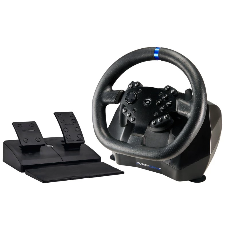 Volante + pedais Subsonic SA5640-NG preto PC PlayStation 4 Xbox One