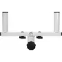 Garra para suporte de microfone Omnitronic GBE-1 branco – acessório para suporte de microfone, garra de substituição