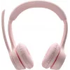 Logitech 981-001412 Auscultadores/Headset sem fios arco escritório/call center Bluetooth rosa
