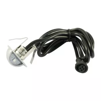 Synergy 21 S21-LED-L00022 Candeeiro de parede exterior 0,8 W LED preto - prateado iluminação exterior
