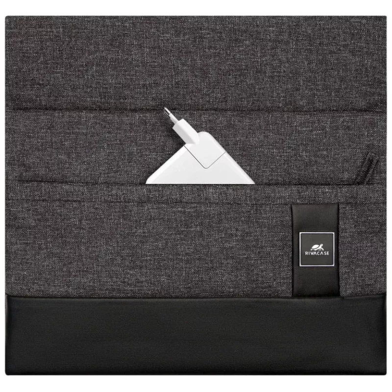 Mala para portátil Rivacase 8802 33,8 cm (13,3 polegadas) preto cinzento