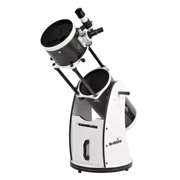 Telescópio Dobson Skywatcher 10 polegadas Flex Tube 254/1200 com 1200 mm de distância focal e 254 mm de abertura