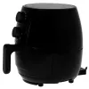 Fritadeira de ar quente Adler AD 6312 — 2,5 L, 1600 W, preta, 80–200 °C, temporizador de 60 minutos