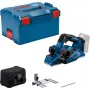 Plaina manual a bateria GHO 18V-26 Professional Solo, 18 Volt, plaina elétrica azul/preto, sem bateria e carregador, em L-BOXX