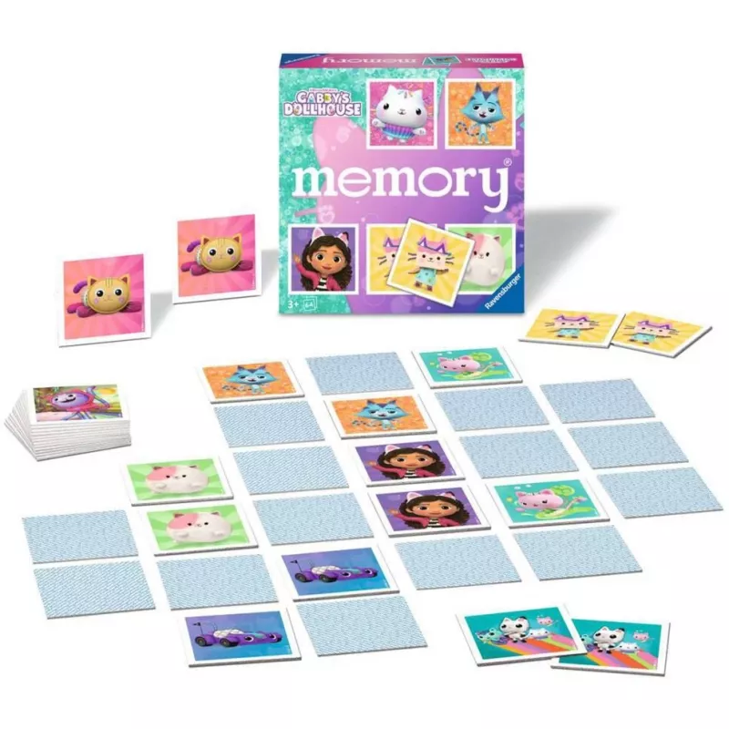 memory - Gabby's Dollhouse, jogo de memória