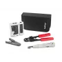 Conjunto de ferramentas de rede LANBERG testador descarnador alicate de cravar NT-0301 – suporte para fichas RJ-12