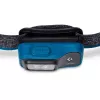 Lanterna Diamond Astro 300 preta, faixa de cabeça azul