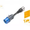 Adaptador de segurança JUICE CONNECTOR, CEE32 / 230V, monofásico (azul, para JUICE BOOSTER 2)