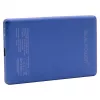 RealPower PB-5000 MAG power bank 5000 mAh, carregamento sem fios compatível com MagSafe, USB-C, 20 W, ultrafino, azul