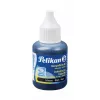 Tinta de carimbo Pelikan 84, resistente à água, preta, 30 ml adequada para carimbos de borracha, para tecido, couro, madeira, metal, - 1 unid. (351460)