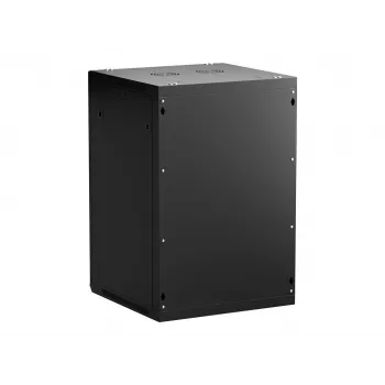 Rack de montagem na parede Netrack 019-180-66-022 preto 18U