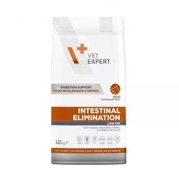 VET EXPERT Veterinary Diet Intestinal Elimination Dog – Alimento seco para cães – 12 kg