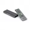 Caixa para SSD DeLOCK externa USB Type-C combo para SSD M.2 NVMe PCIe ou SATA sem ferramentas