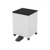 Suporte de chão para impressora Epson 7112285 — suporte de chão para impressoras Epson WorkForce Pro, preto ou branco