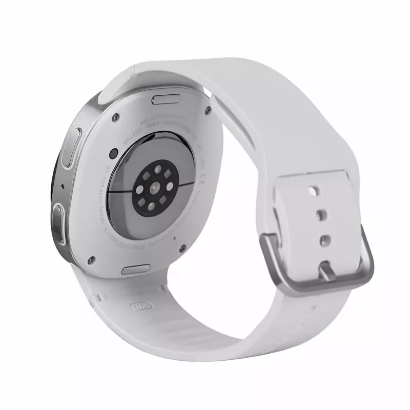 Smartwatch Samsung Galaxy Watch 8 44 mm prateado, 1,5 polegadas AMOLED 480x480, 5 ATM, GPS, 32 GB, 435 mAh