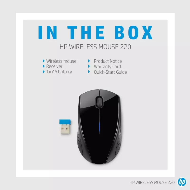 Rato sem fios HP 220