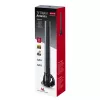 Maclean MCTV-930 antena de TV ativa para interior, DVB-T/T2, VHF/UHF/FM, filtro LTE, 28 dB, conector F, preta