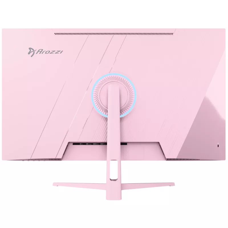 Monitor de computador Arozzi Nova 32 polegadas (80 cm) 2560×1440 Quad HD LED 1 ms 16:9 rosa com altifalantes e VESA