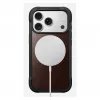 Capa para telemóvel Nomad Rugged Leather Case para iPhone 17 Pro, 6,3 polegadas (16 cm), castanha, pele/TPU/alumínio