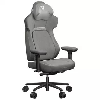 Cadeira gaming universal ThunderX3 CORE Loft assento acolchoado cinzento