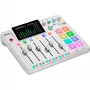 Interface de áudio Rode RodeCaster Pro II branco — consola de gravação USB multicanal