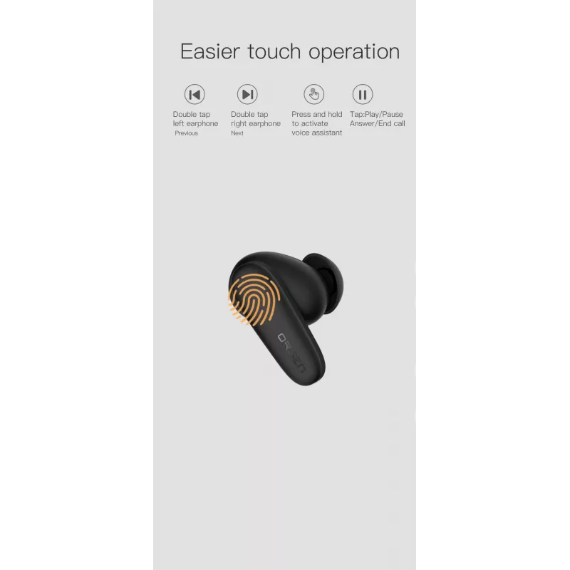 Auscultadores in-ear Orsen T3 Bluetooth