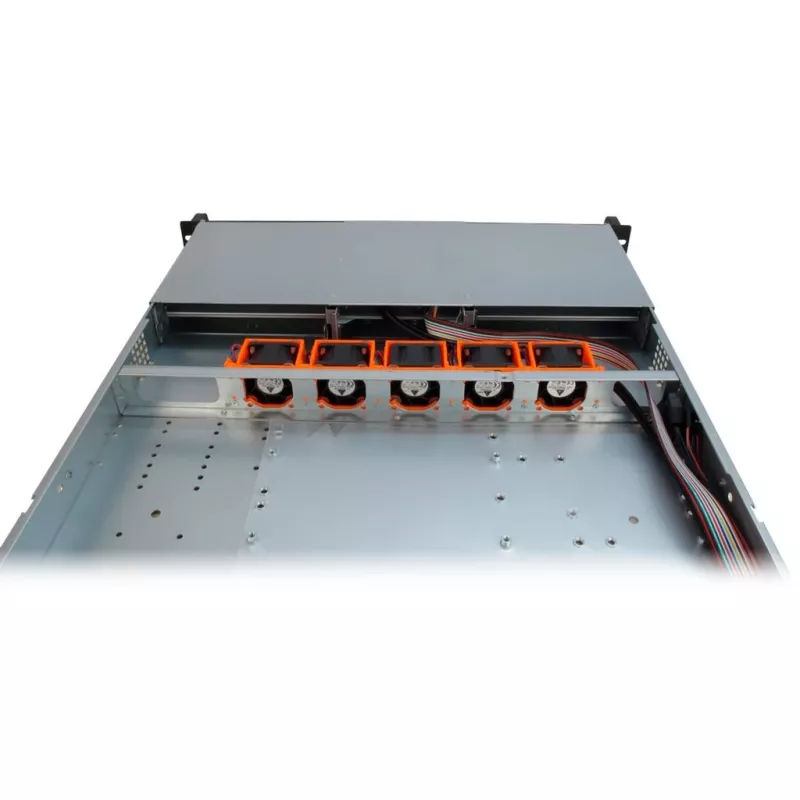 Inter-Tech IPC 1U-10255 Rack preto