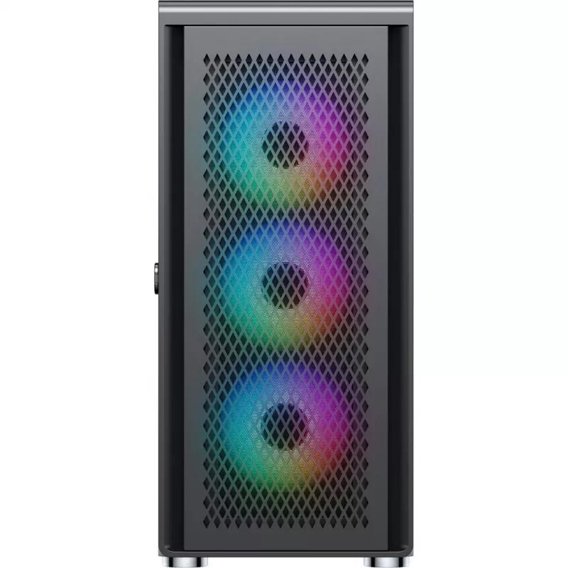 Caixa de PC Silentware Air 100 preto — caixa mid-tower compatível com ATX, preto