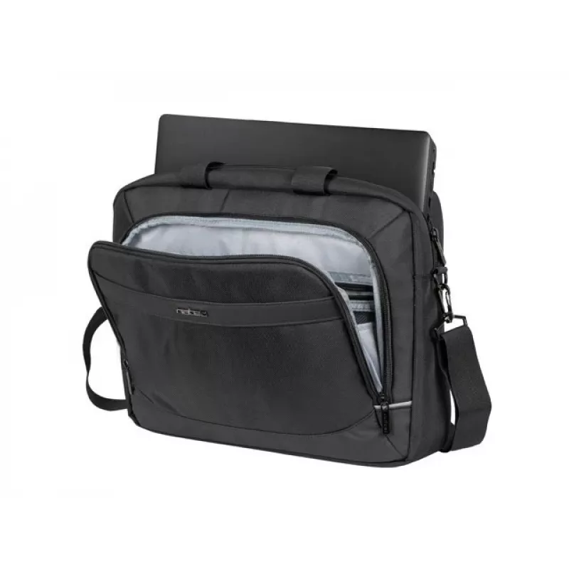 Mala messenger NATEC NTO-2238 39,6 cm 15,6 polegadas preta