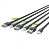 Cabo Lightning Green Cell KABGCSET05 1,2 m preto